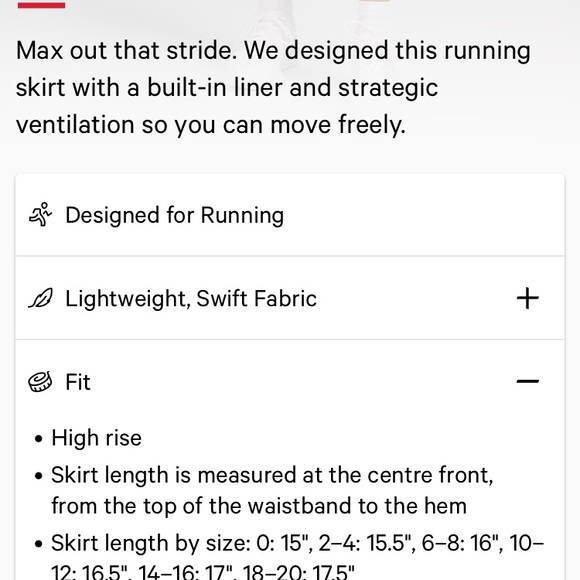 Lululemon Hotty Hot High-Rise Skirt 
Long - Picture 9 of 14
